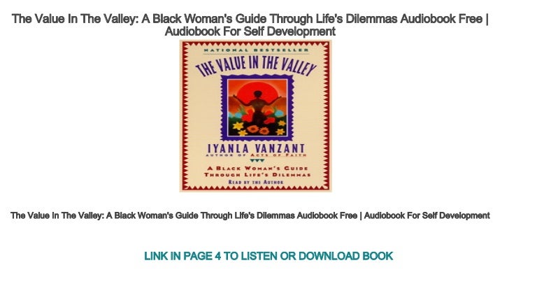 A Black Woman's Guide through Life's Dilemmas